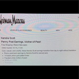 Mother of Pearl earrings